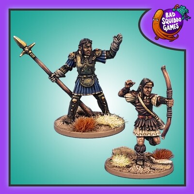 Amazon Archer &amp; Spearwoman