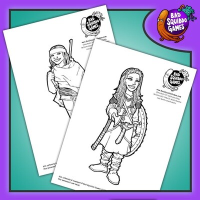 Printable Colouring In Book (FREE!)
