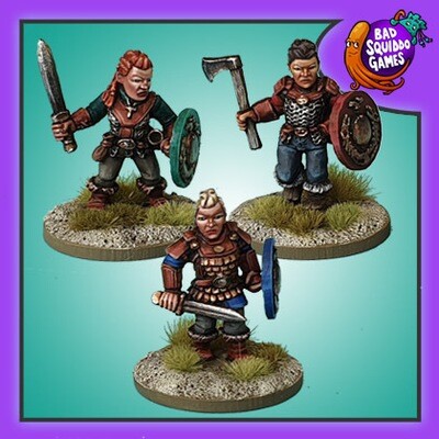 Dwarf Shieldmaidens (3)