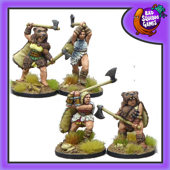 Shieldmaiden Berserkers (4)