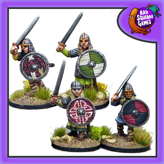 Shieldmaiden Hearthguard with Swords (4)