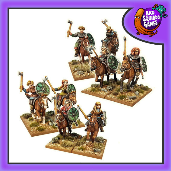Mounted Shieldmaidens (Both Packs)