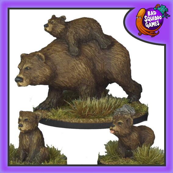Bear Mum and Cubs (3)