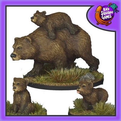 Bear Mum and Cubs (3)