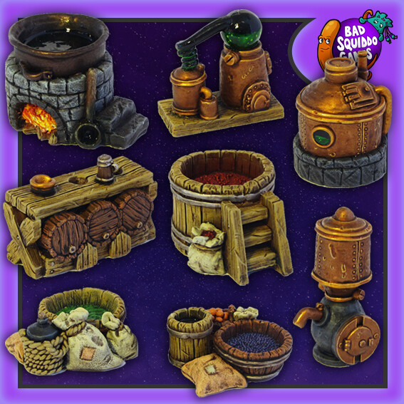 Medieval Brewery Kit (8)
