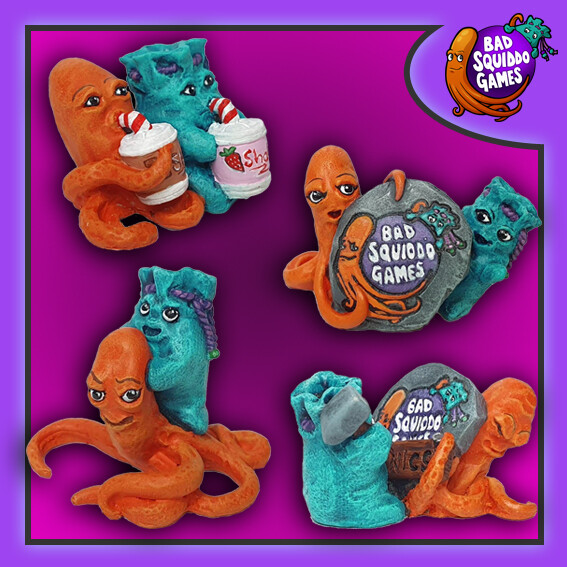 Mini Baggy &amp; Squiddos (BSG Mascots)