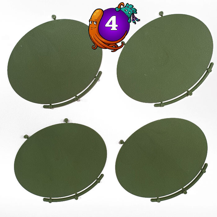 Oval Bases 115mm x 88mm (4)