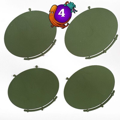 Oval Bases 115mm x 88mm (4)