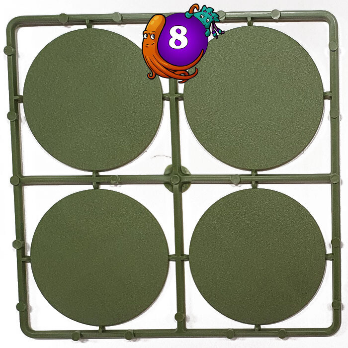60mm Round Bases (8)