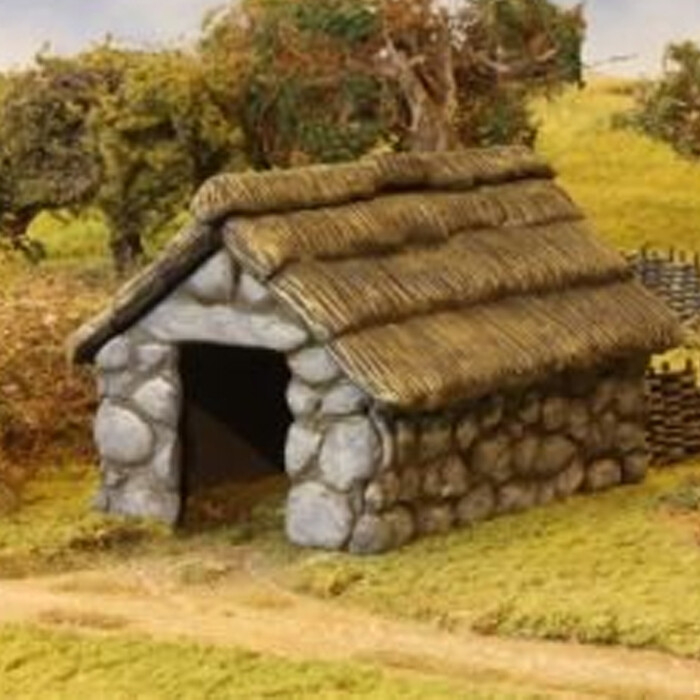 Stone/Thatched Outbuilding