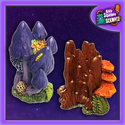 Giant Mushrooms: Cone Cap &amp; Tree Fungus