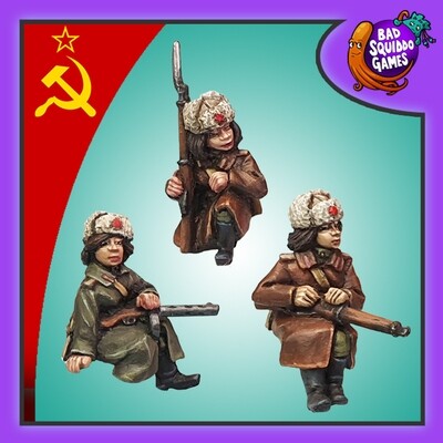 Winter Tank Riders Pack A (3 models)