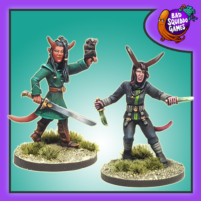 Tiefling Thief &amp; Fighter (2)