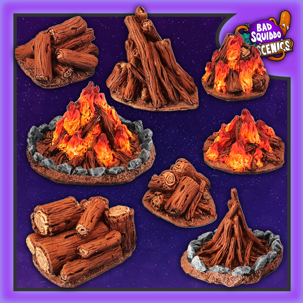 Bonfires &amp; Log Piles (8)