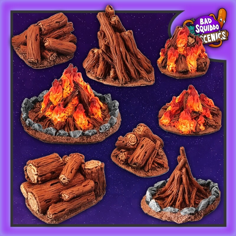 Bonfires &amp; Log Piles (8)
