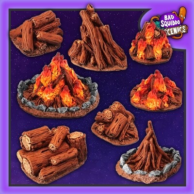 Bonfires &amp; Log Piles (8)