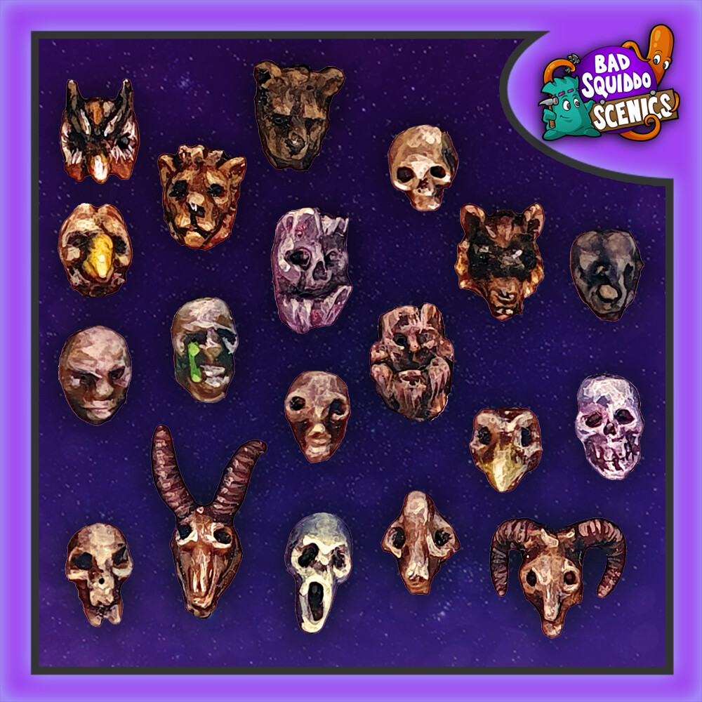 Masks Pack A - Nature (19)