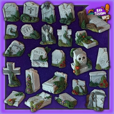 Overgrown Gravestones (Full Set)