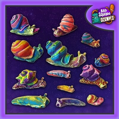 Large Slugs &amp; Snails (13)