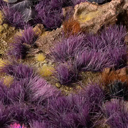 Alien Purple 6mm tufts (Gamer&#39;s Grass)
