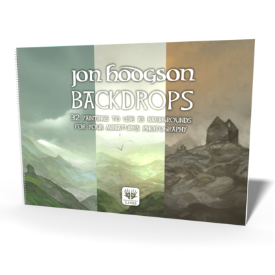 Jon Hodgson Backdrops Book One - Fantasy (A4)