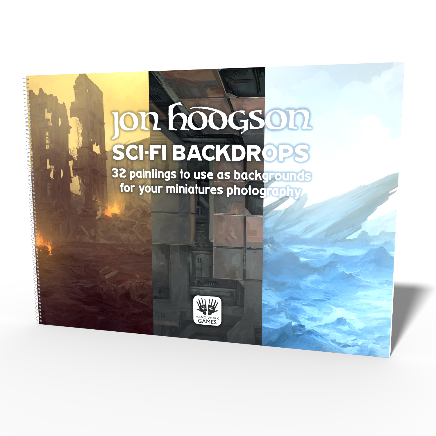 Jon Hodgson Backdrops - Sci-Fi (A4)