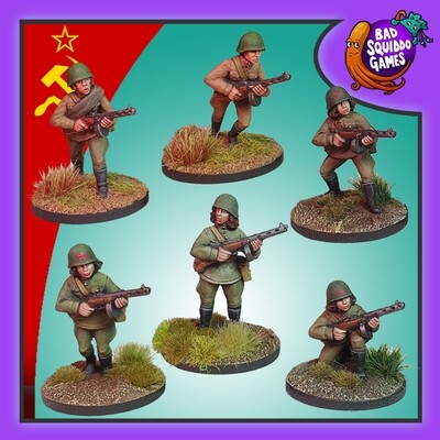 Female Soviet Infantry with SMG (6)