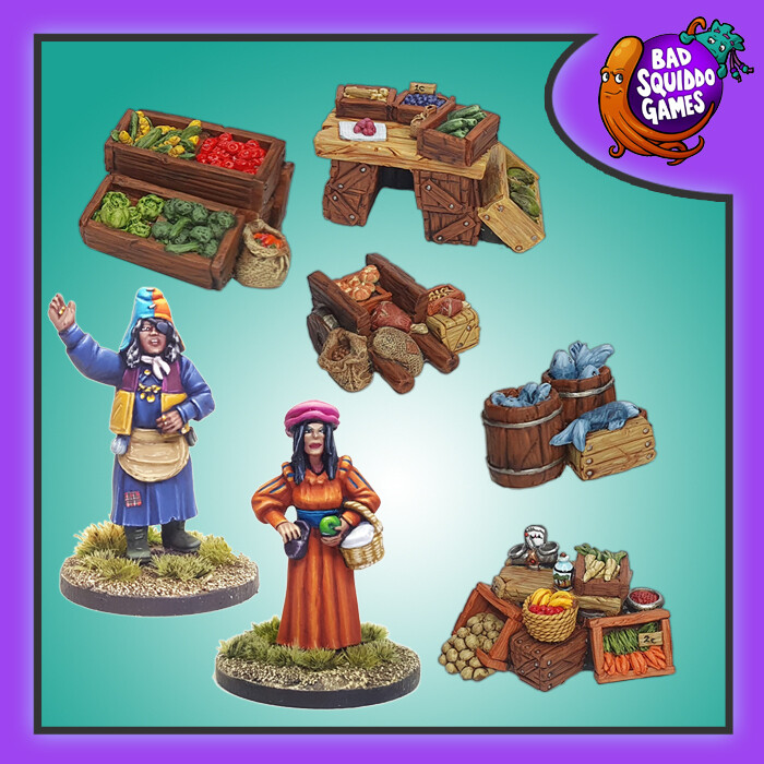 BUNDLE: Market Traders &amp; Food Market