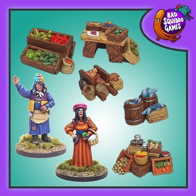 BUNDLE: Market Traders &amp; Food Market