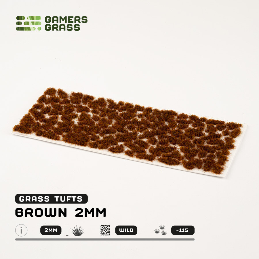 Brown Tufts 2mm (Gamer&#39;s Grass)
