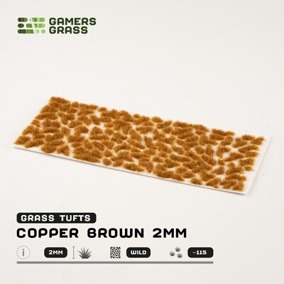 Copper Brown Tufts 2mm (Gamer&#39;s Grass)