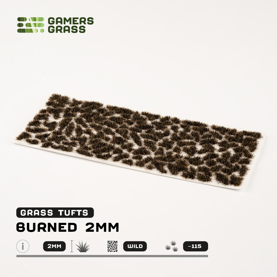 Burned Tufts 2mm (Gamer's Grass)