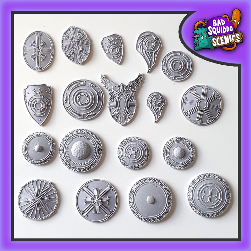 Mixed Shields Set (18)