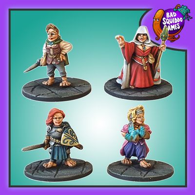Halflings: Set of 4