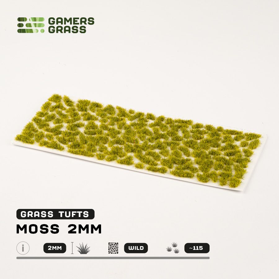 Moss Tufts 2mm (Gamer&#39;s Grass)