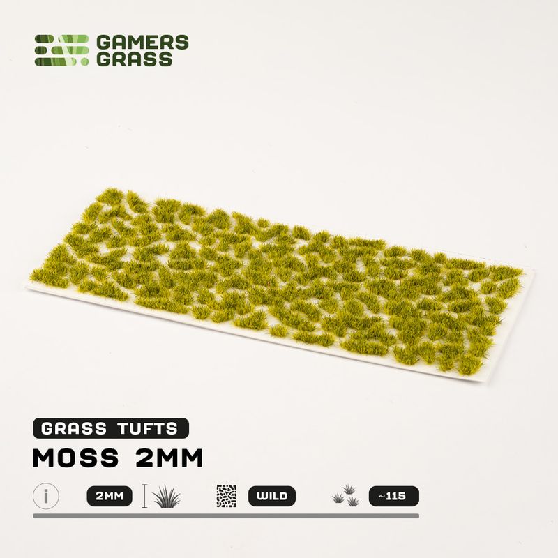 Moss Tufts 2mm (Gamer&#39;s Grass)