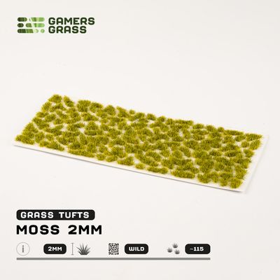 Moss Tufts 2mm (Gamer&#39;s Grass)
