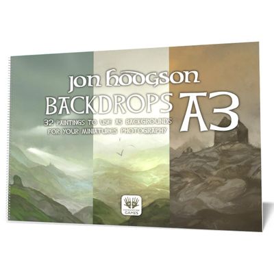 Jon Hodgson Backdrops - Book One (A3)