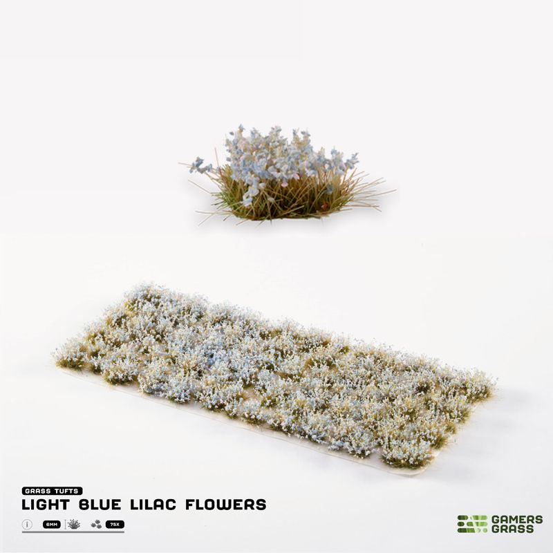 Light Blue Lilac Flowers (Gamer&#39;s Grass)