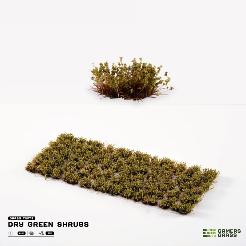 Dry Green Shrubs (Gamer&#39;s Grass)