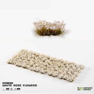 White Rose Flowers (Gamer&#39;s Grass)