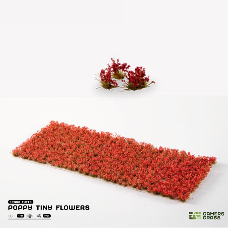 Poppy Tiny Flowers (Gamer&#39;s Grass)