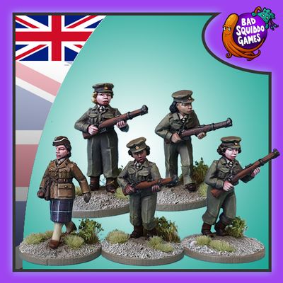 ATS with Rifles &amp; Scots Officer (5)
