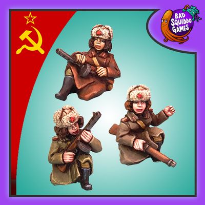 Winter Tank Riders Pack B (3 models)