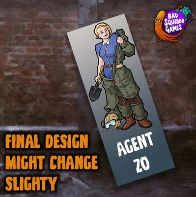 Extra Agent Zo Bookmark