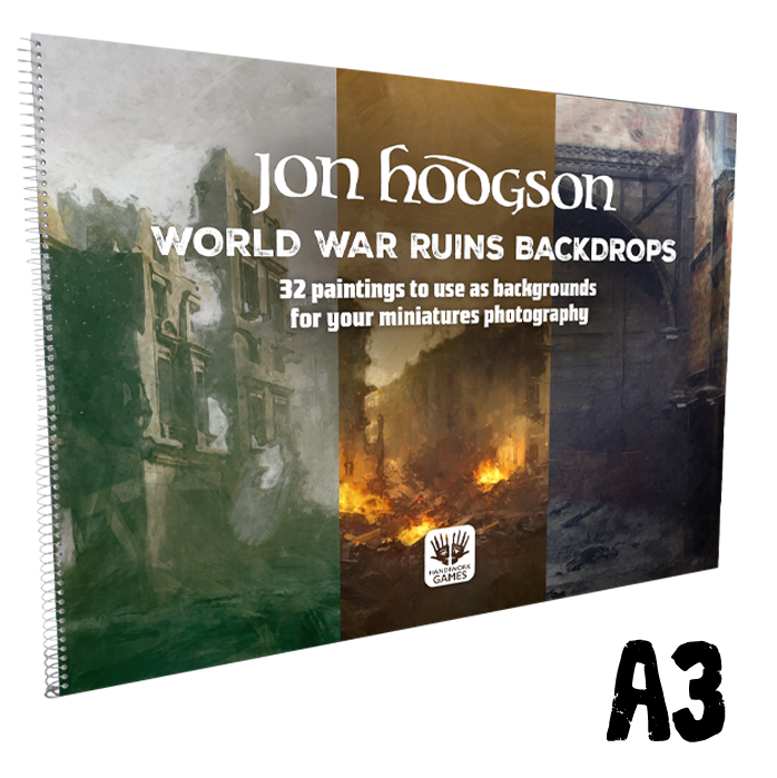 Backdrops: World War Ruins A3