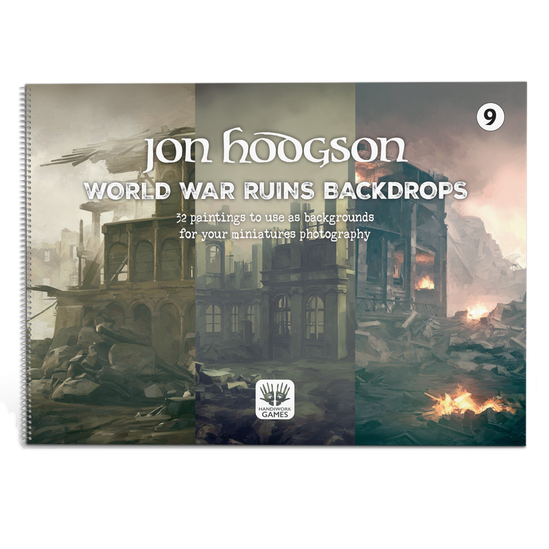 Backdrops: World War Ruins A4