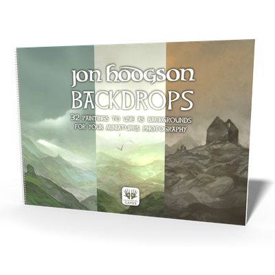 Jon Hodgson Backdrops Book One - Fantasy (A4)