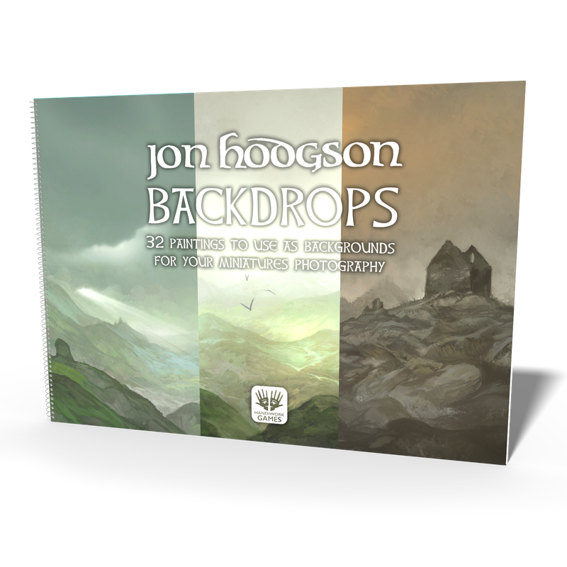 Jon Hodgson Backdrops Book One - Fantasy (A4)