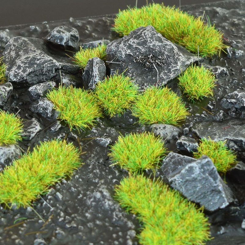 Bright Green Tufts 2mm (Gamer&#39;s Grass) Wild